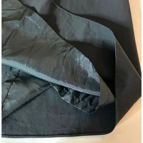 Vtg Y2k Banana Republic Women's Black Lined A-Line Skirt Size 6 Wool Blend - Picture 5 of 7